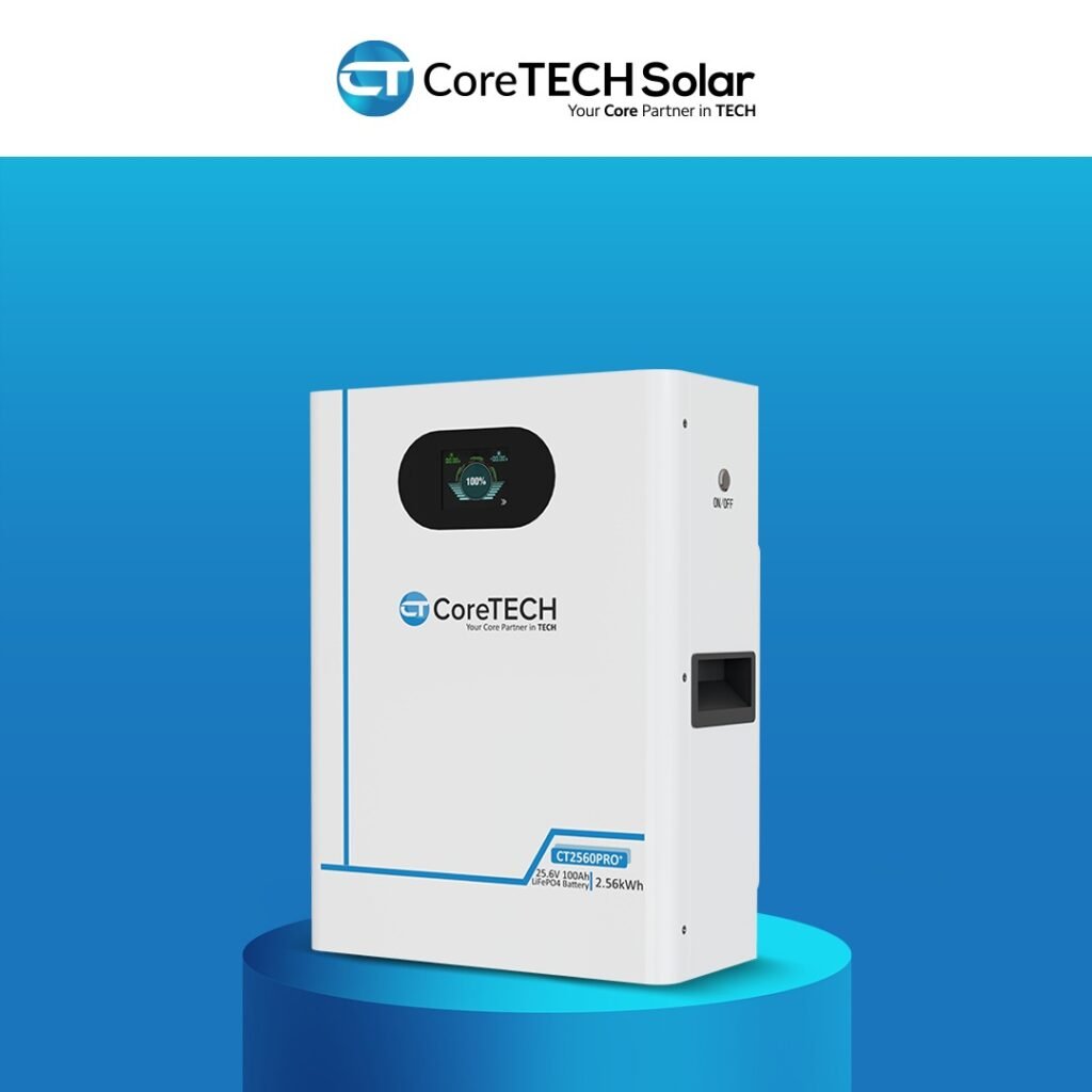 coretech ct2560 pro 2.56kwh lithium ion battery