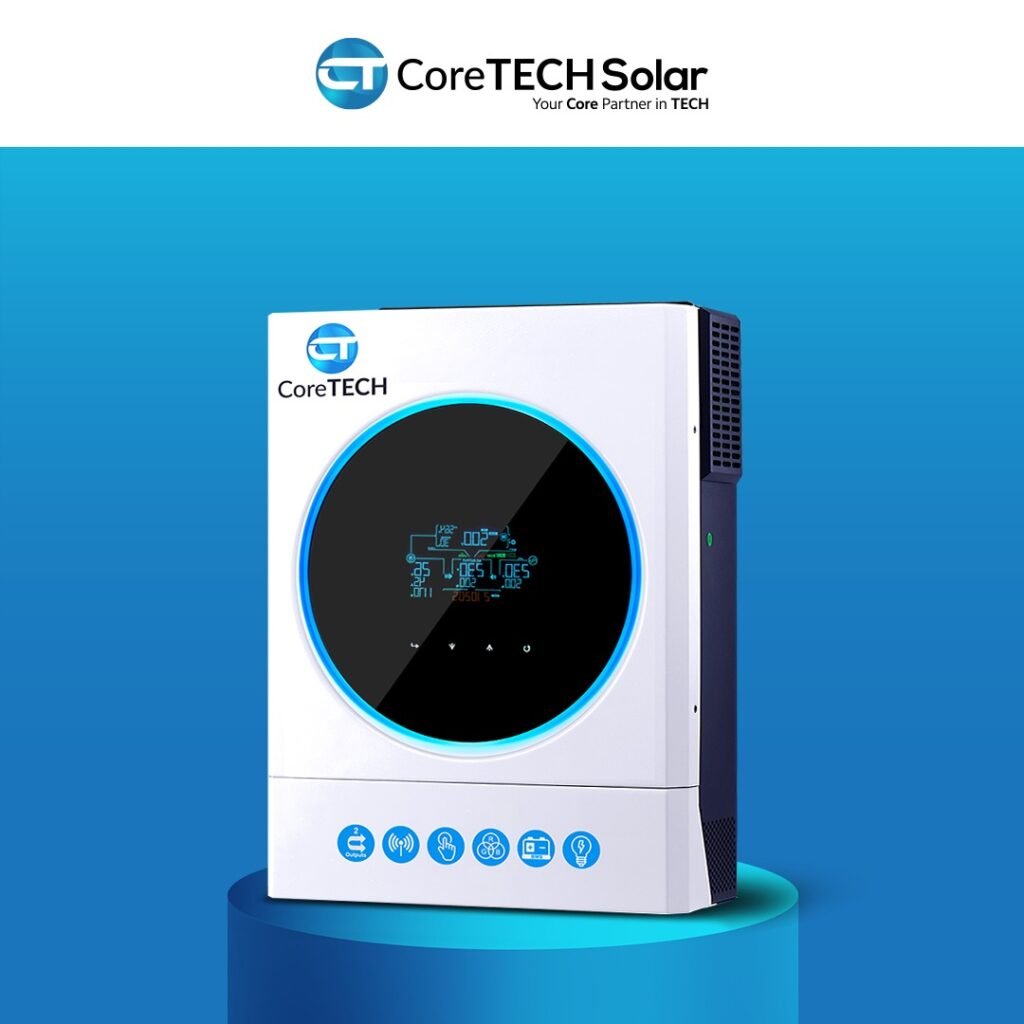 coretech pv5600 4kw hybrid inverter