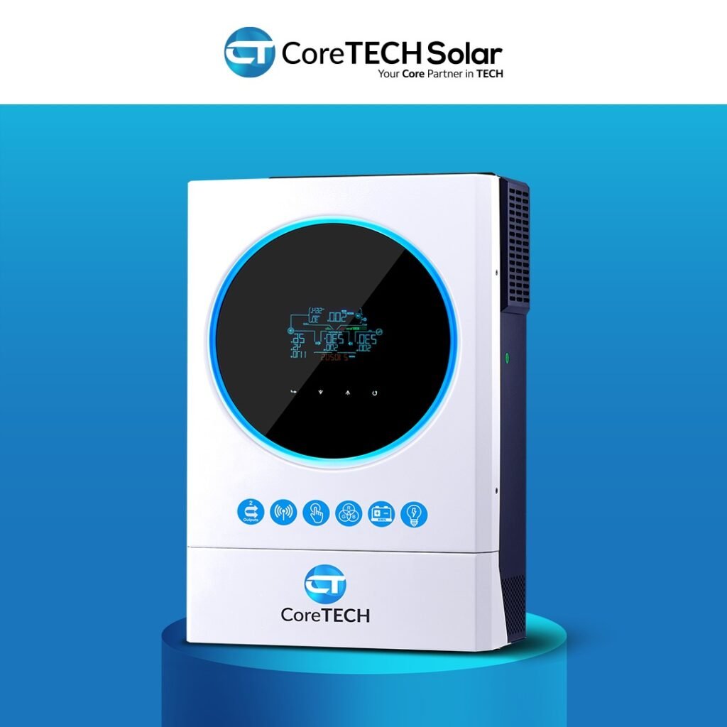 coretech pv8000 6.2kw hybrid inverter