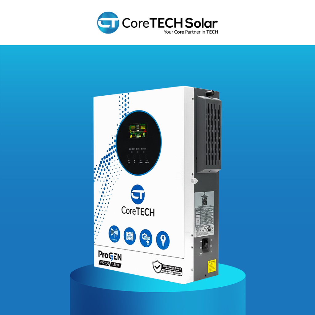 coretech progen pv2200 1.6kw off grid inverter