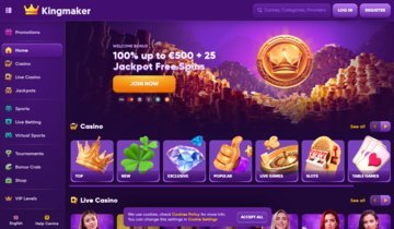 Découvrez les Meilleurs Joueurs Casinòs Kingmaker à France en Ligne à France